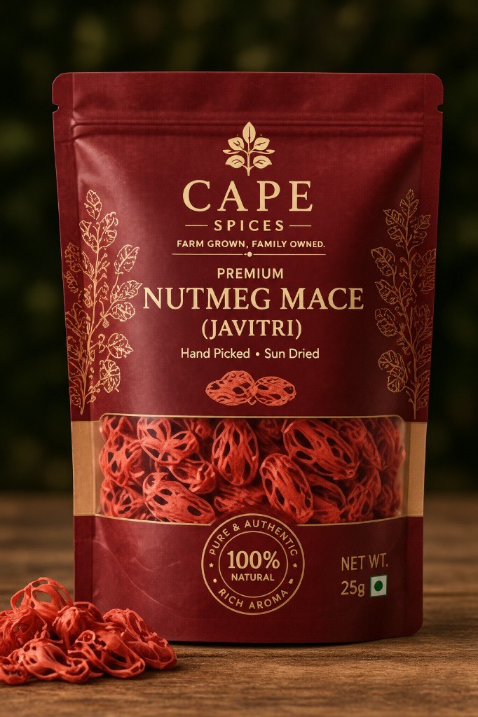 Cape Spices premium nutmeg mace (javitri)